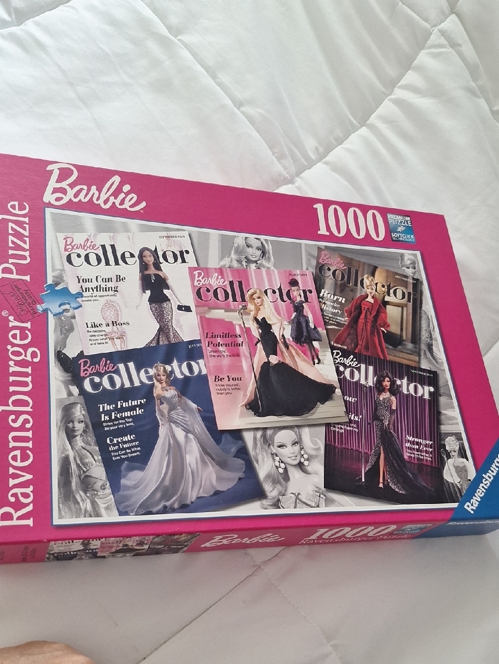 Barbie Collector 1000-Piece Ravensburger Puzzle - Pink Accent